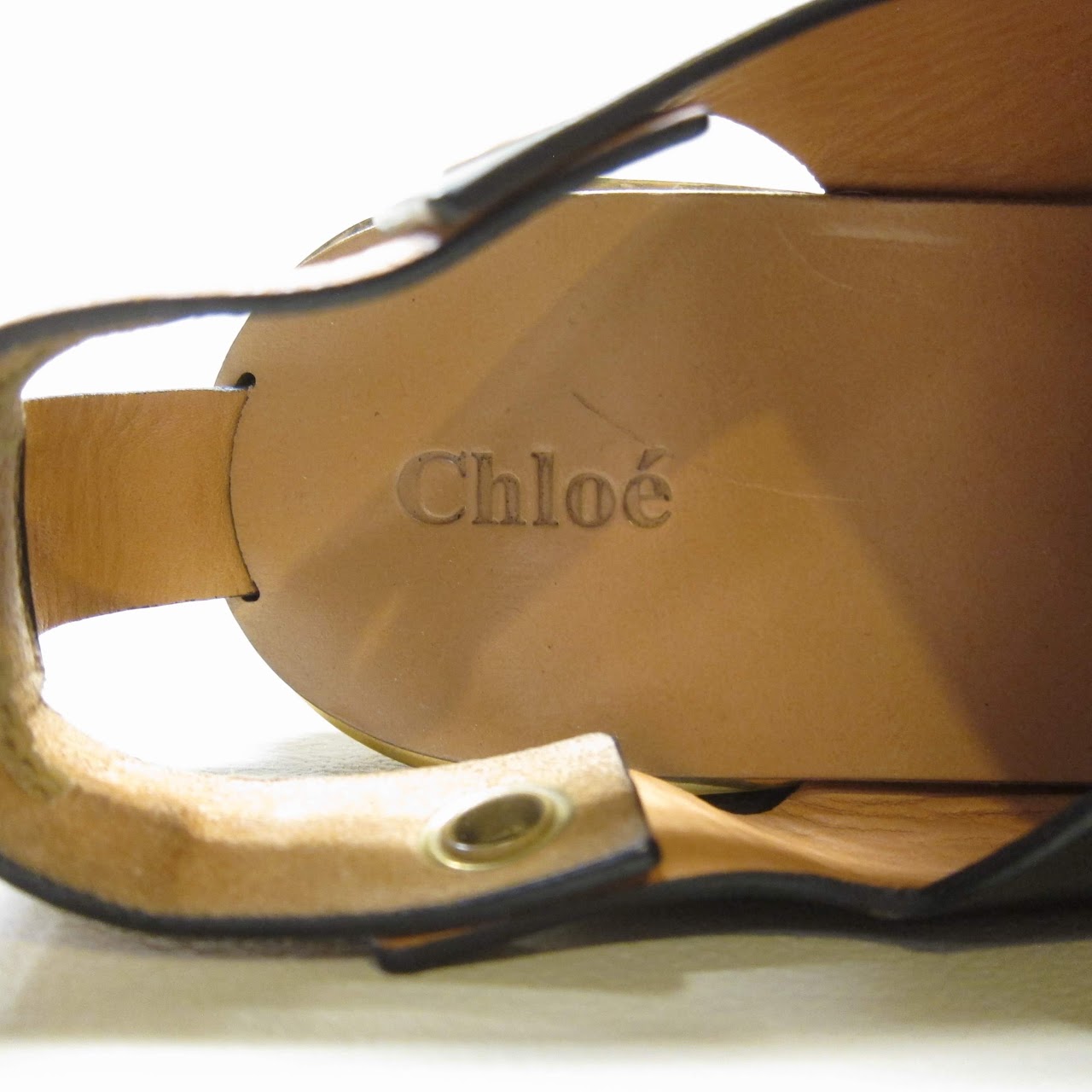 Chloé Cork Wedges