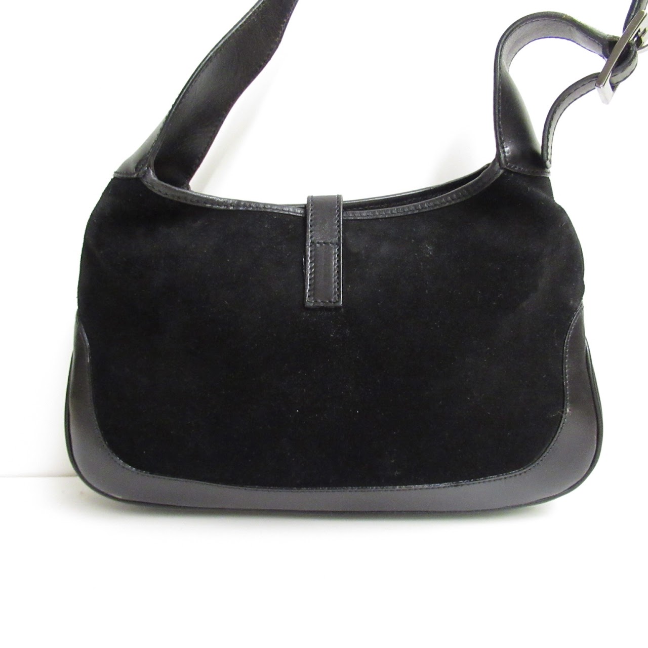 Gucci Black Suede Shoulder Bag