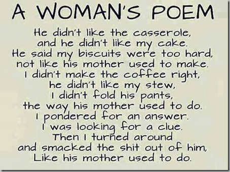 womans poem