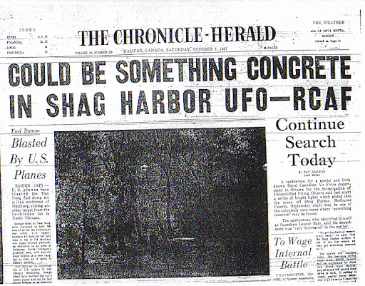 1967 Shag Harbor Ufo Crash Image