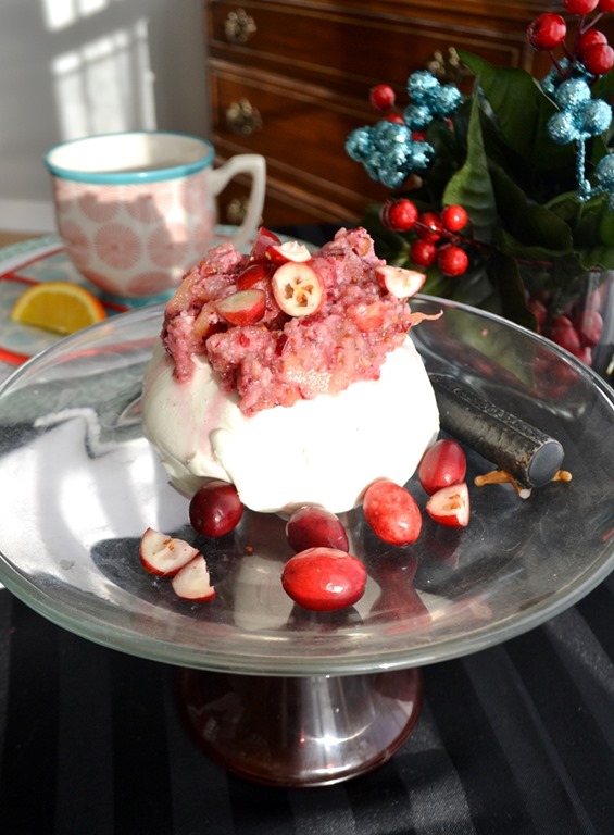 cranberry relish on cream cheese