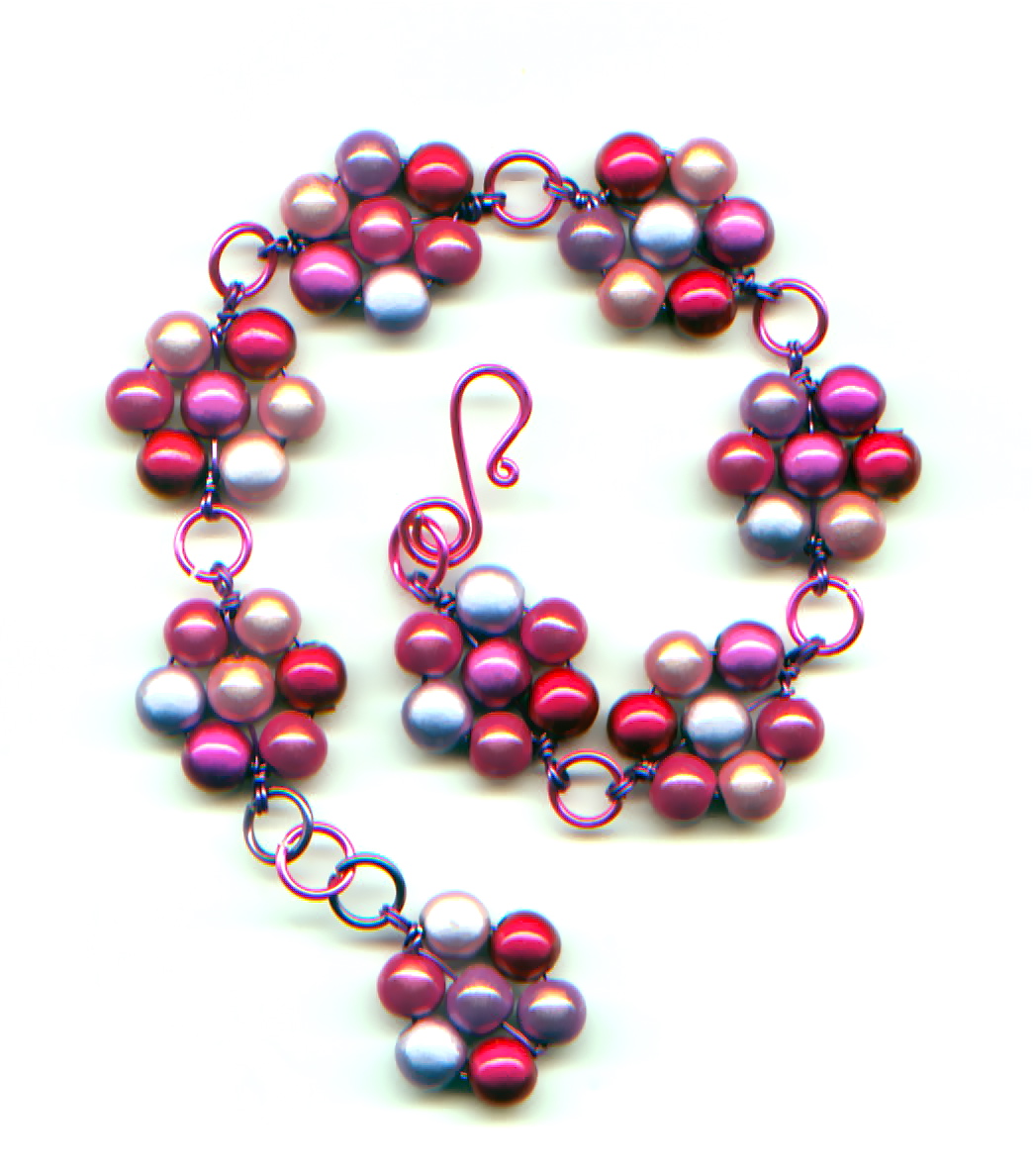 Wire Wrapped Daisy Chain Jewelry Tutorial The Beading Gem