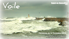 Stage de voile en Optimist vacances Toussaint 2012 Canet-en-Roussillon