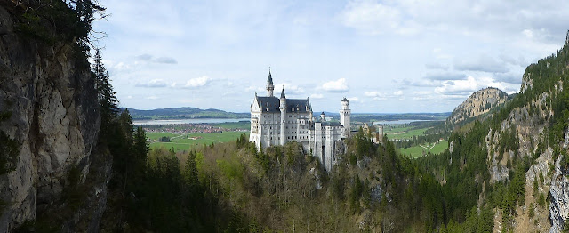 Neuschwanstein castle. Adventures On The Autobahn: Germany By Car