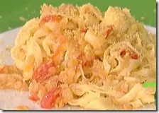 Tagliolini con lenticchie e bottarga