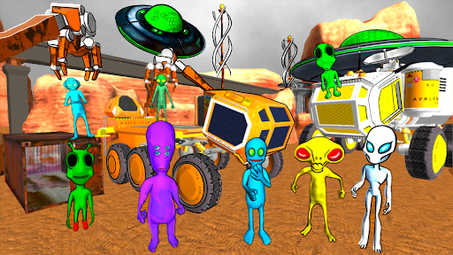 Screenshot Neighbor Aliens Mars Adventure