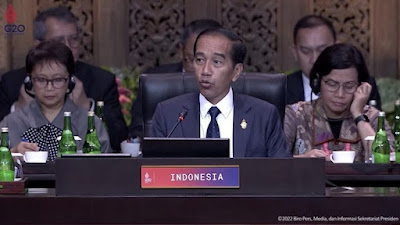 Dihadiri Pemimpin Dunia,Presiden Jokowi Resmi Buka KTT G20