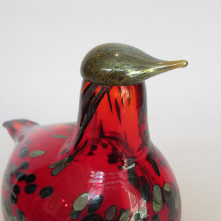 Iittala Signed Art Glass Bird #2