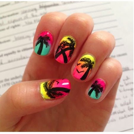 Cool Summer Nail Art Designs, Ideas