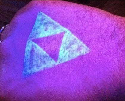 Black Light Tattoos