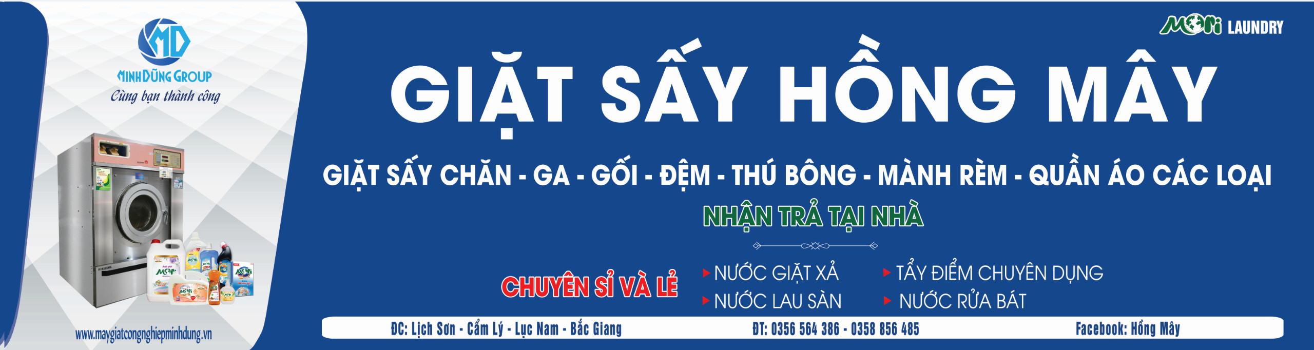 Giặt Là Hồng Mây