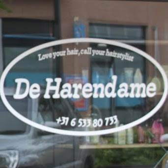 De Harendame logo