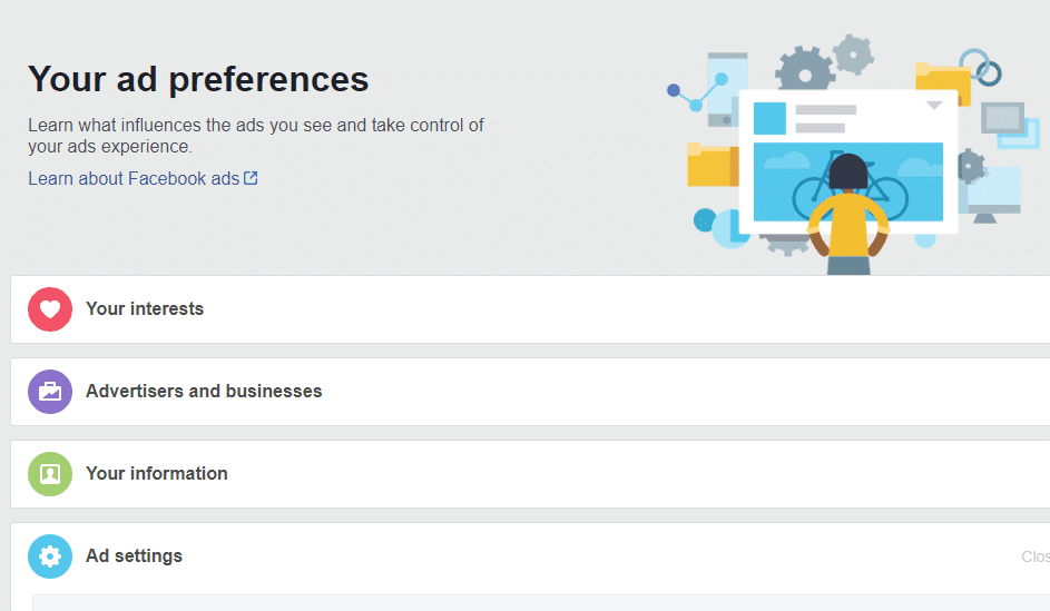 Los anunciantes recopilan los datos de su perfil para comunicarse con usted