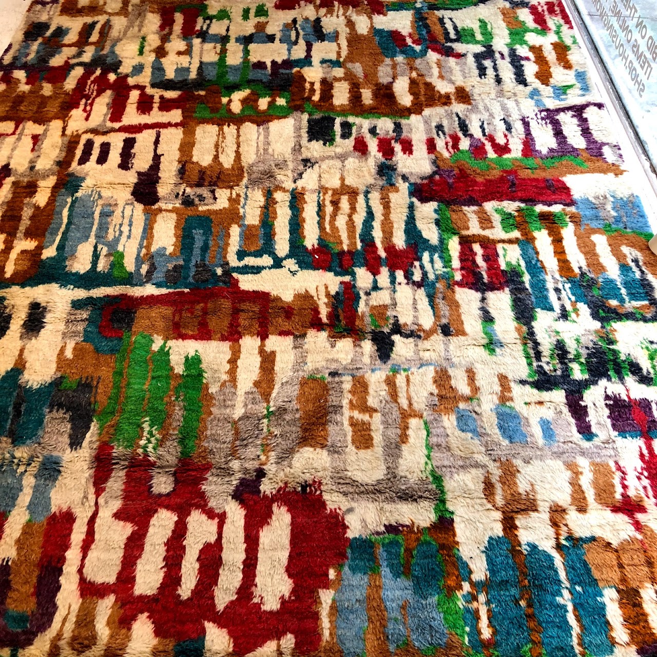 Multicolor Abstract Rug