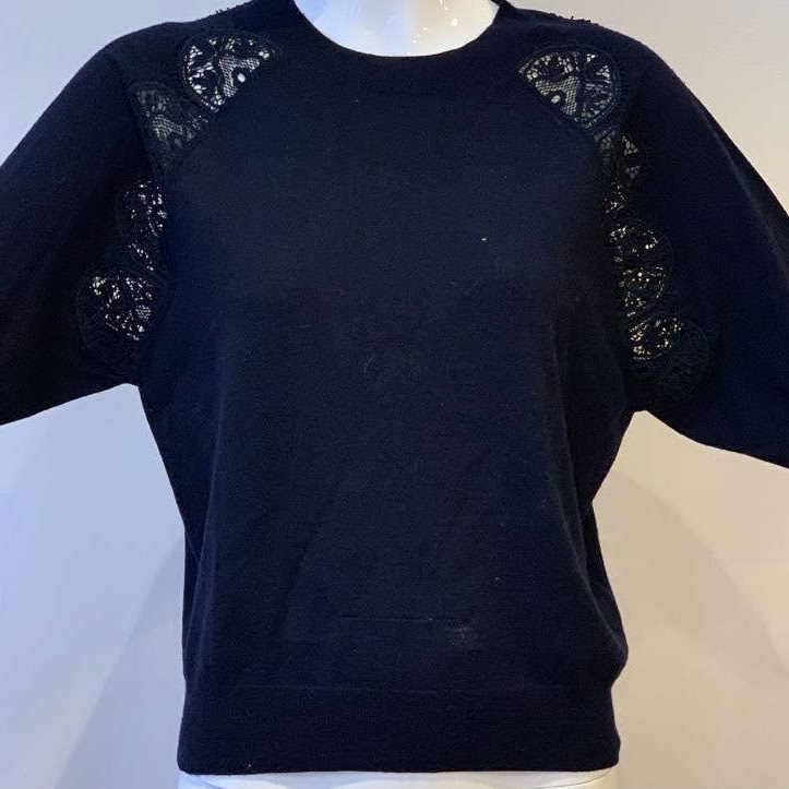 Chloé Lace & Wool Sweater