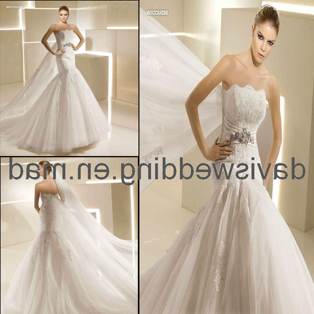 Strapless Bridal Dress  H-65 