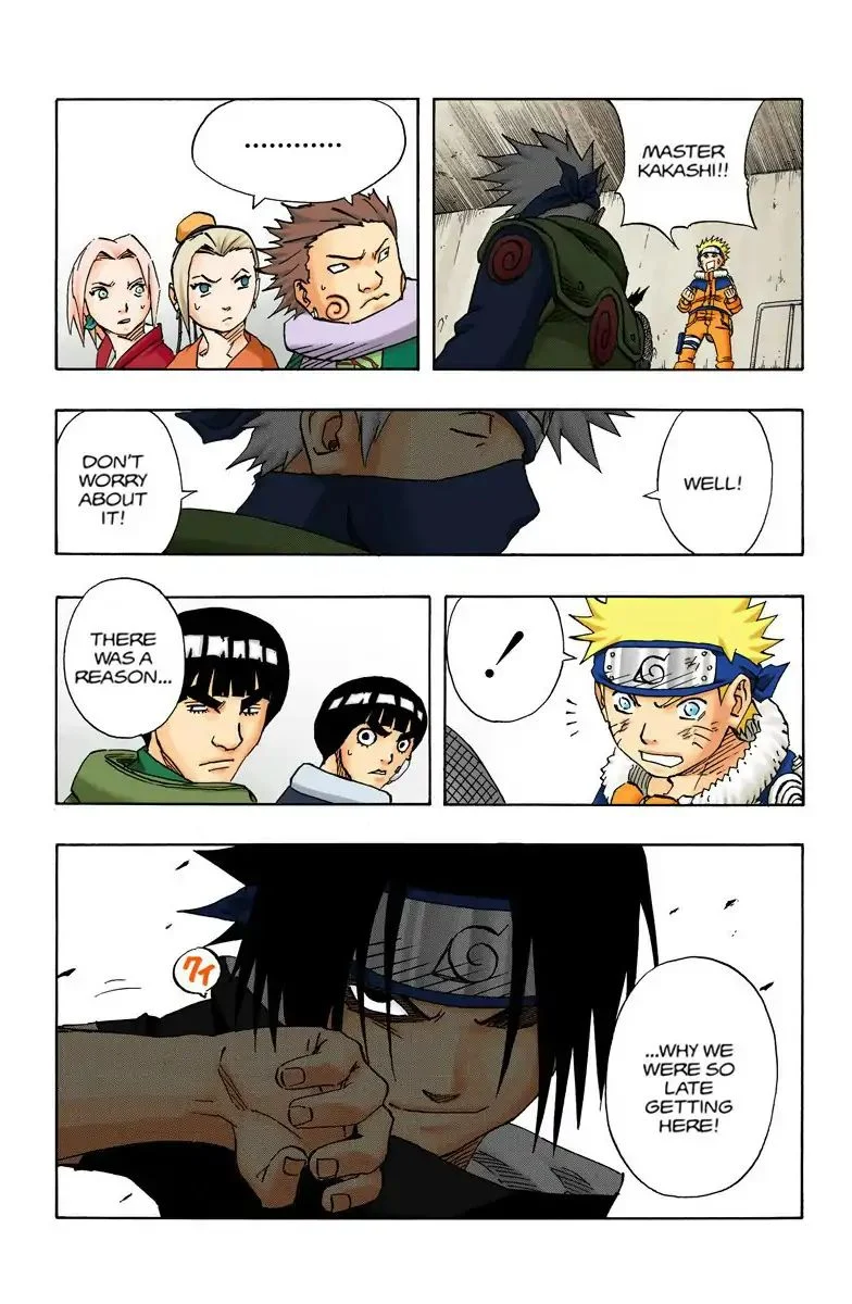 Chapter 112 Sasuke's Taijutsu!! Page 18