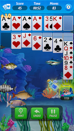 Screenshot Solitaire Fish World-OceanTrip