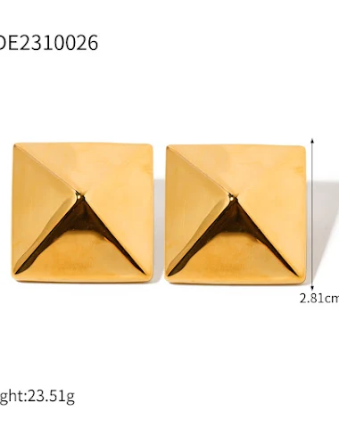 Titanium Steel 18k Gold Stainless S - 0