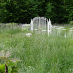 Château du Marais : grille sud-ouest du parc