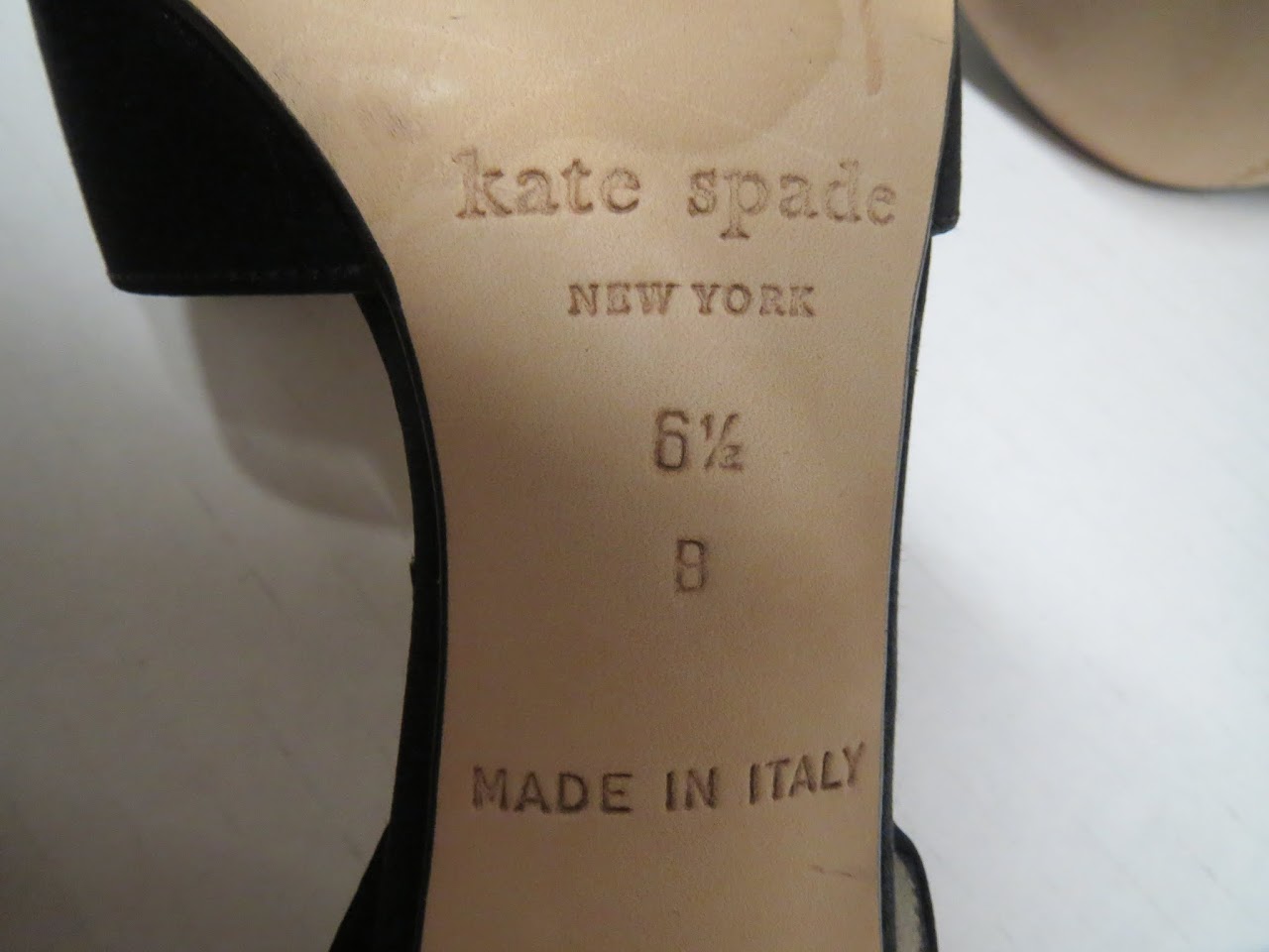 Kate Spade Satin Bow Pumps