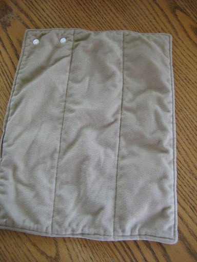 Gently Used Brown Microfiber Insert