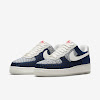 women's air force 1 '07 lv8 blue void / blackened blue / pale ivory / summit white