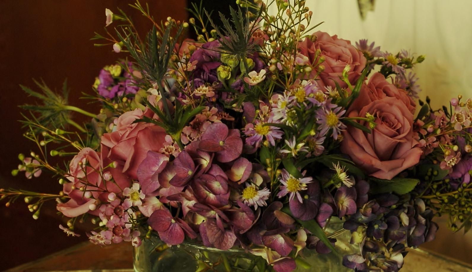 Purple Centerpiece