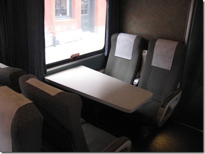 IMG_0705 Amtrak Cascades Talgo Pendular Series VI Coach Class Interior at Union Station in Portland, Oregon on May 10, 2008