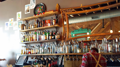 Bar at Kachka PDX is a nod to the propaganda of Soviet Russia times and Imperial Russia