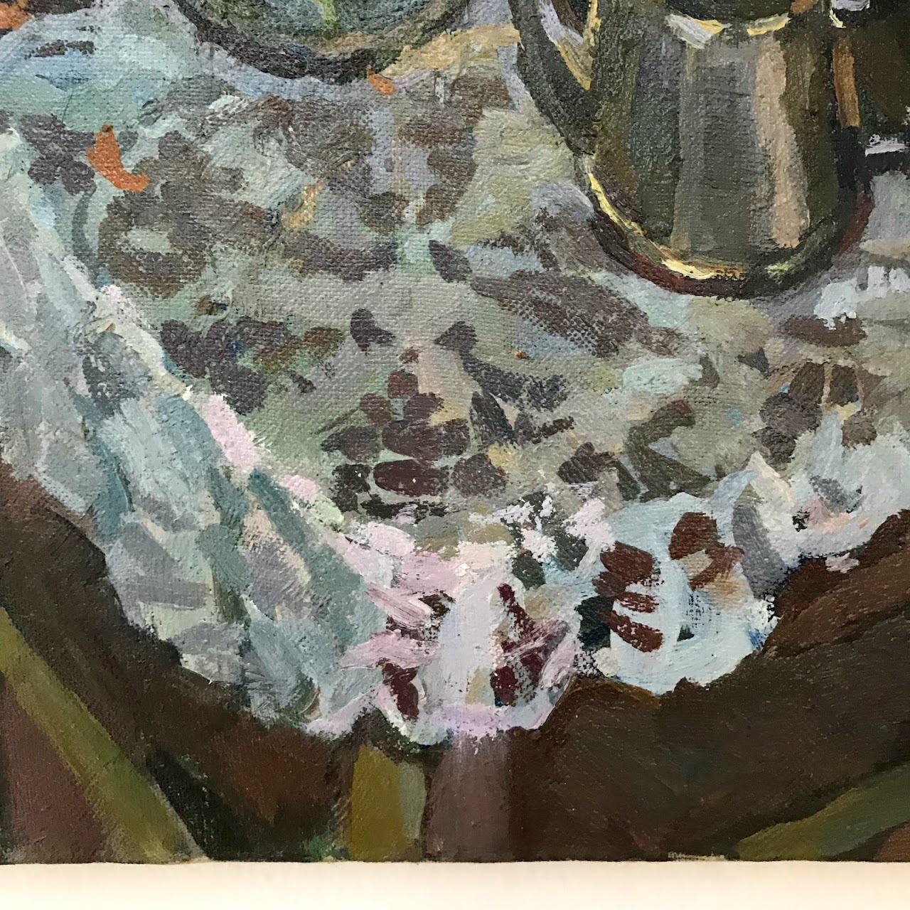 Russian Signed Still Life Oil Painting