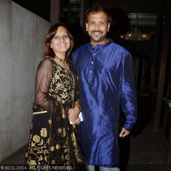 Yogita and Abhishek attend Sameer and Shravanthi's post wedding party, held at The Park Pod in Chennai.