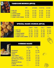 Momo Magic Cafe menu 2