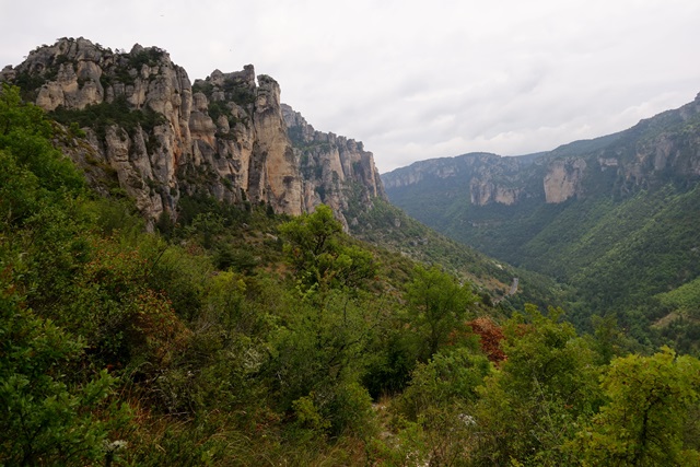 11. Las Gargantas del Tarn (Gorges du Tarn). - De viaje por Francia: diarios, viajes y excursiones en coche. (20)