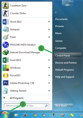 Cara Membuat W-LAN Di Windows 7