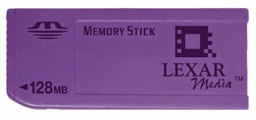  Lexar Media 128 MB Memory Stick