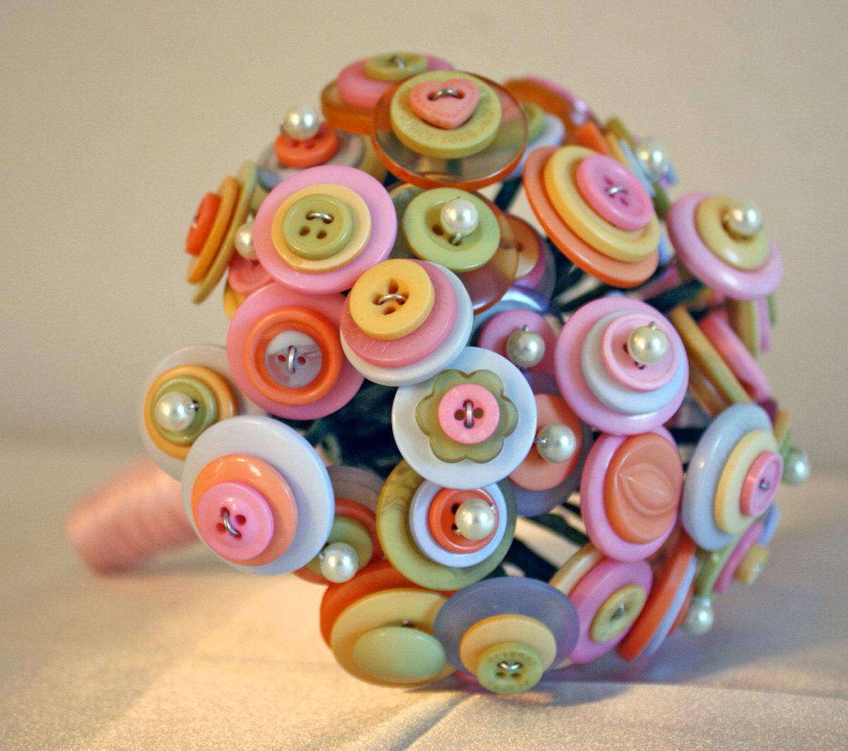 Button Bouquets For Wedding