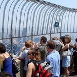 view from the empire state building in New York City, United States 