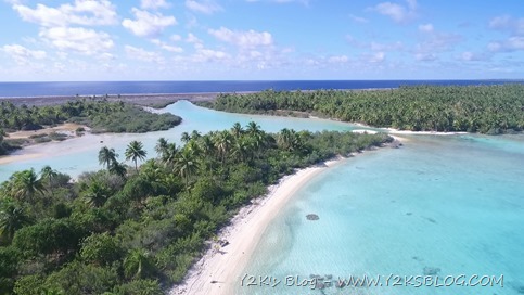 Rangiroa dal drone