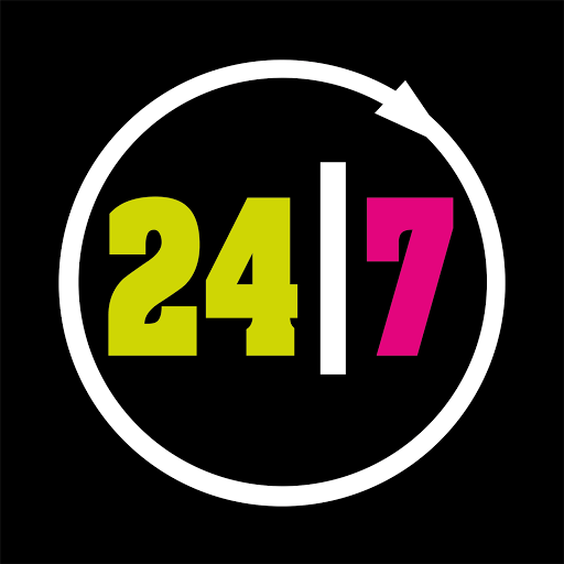 24/7 Fitness Fort Dunlop Gym logo