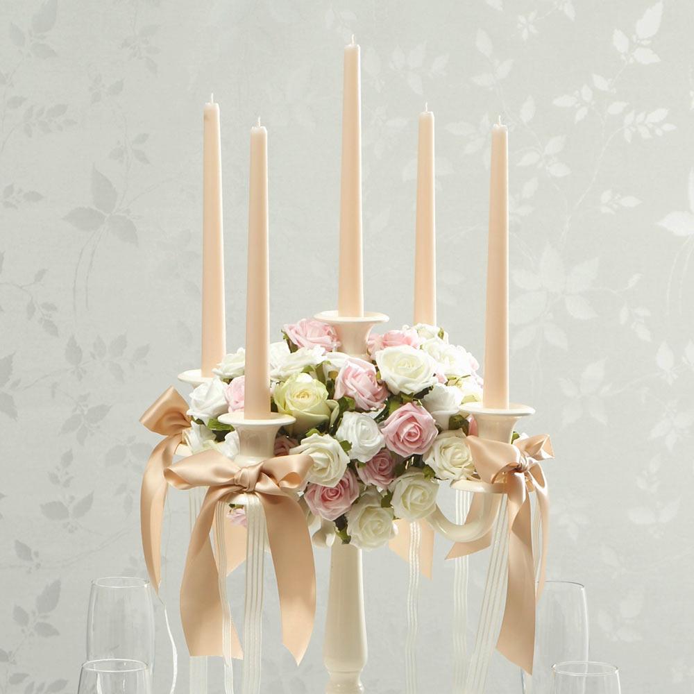 Ivory Wedding Candelabra