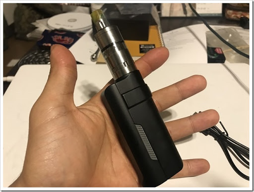 IMG 6233 thumb - 【VooPoo新作！】VooPoo NEWBIE 80W Modレビュー！小さい見た目にハイパワーを搭載した、DRAGでおなじみのVooPoo新作シングルバッテリーMOD！【しかも22mm】