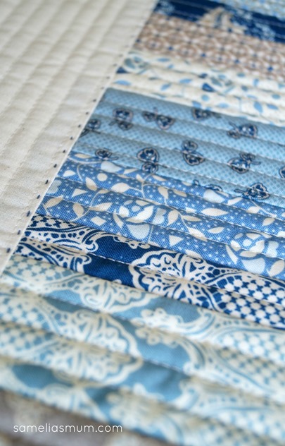 All in a Row -Placemats Quilting