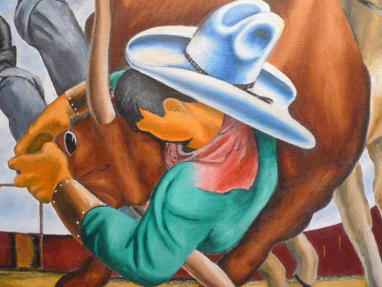 Clayton "Cowboy Painting"