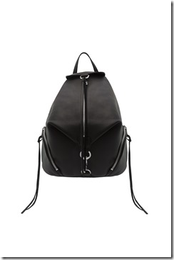 FRONT BLACK SILVER JULIAN BACKPACK