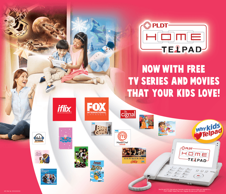 Happiest Bonding Moment with PLDT Telpad's Kiddie Entertainment Bundle