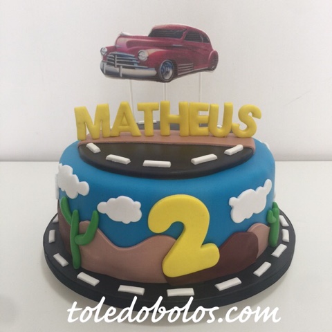 Bolos Decorados Carros