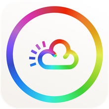 Rainbow Weather Widget - Beautiful & Minimal 7 Day Forecast