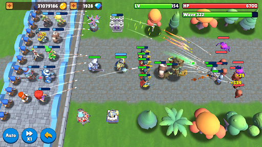 Screenshot Wall Castle: Tower Defense TD