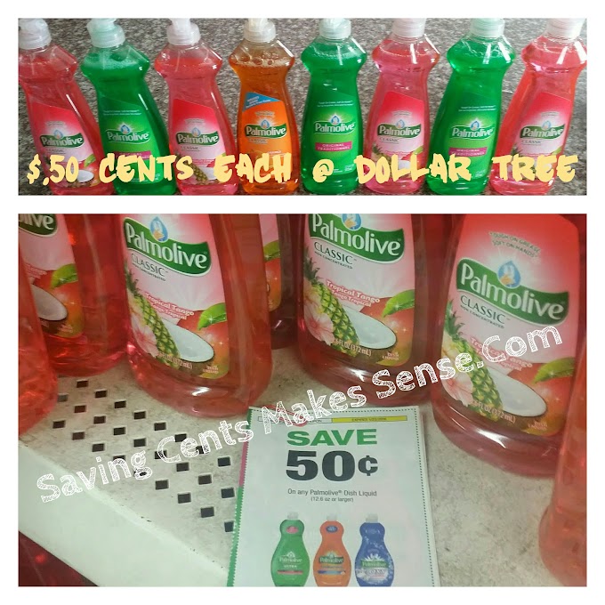 #DOLLARTREE: #Palmolive #Dish Liquid Only $.50 Cents Each!